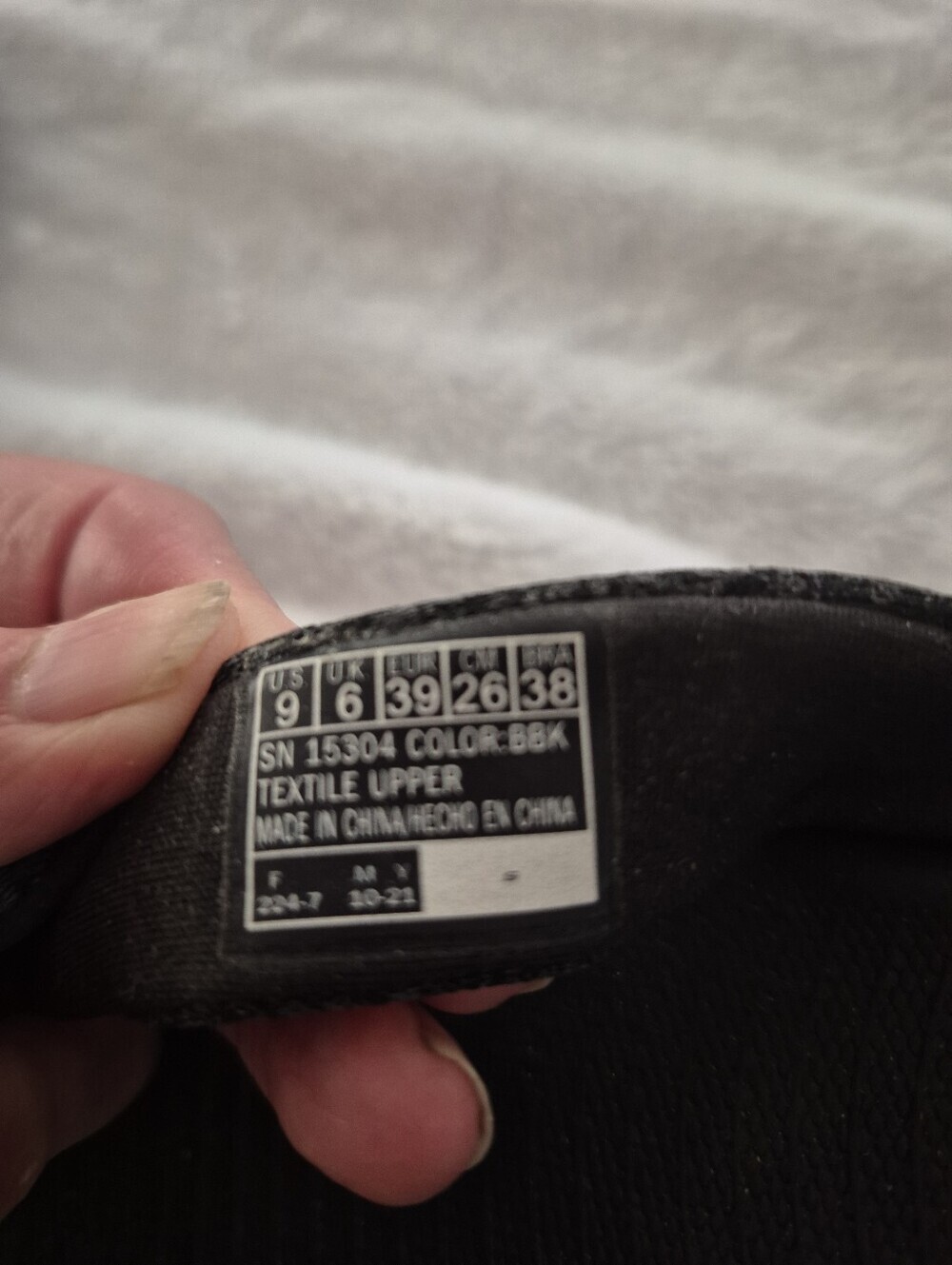 Skechers Women's Gray Marble Knit Thong Sandals - Picture 4 of 5